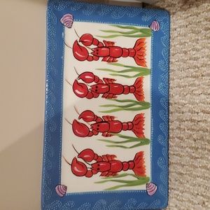 Lobster themed kitchen tray 🦞